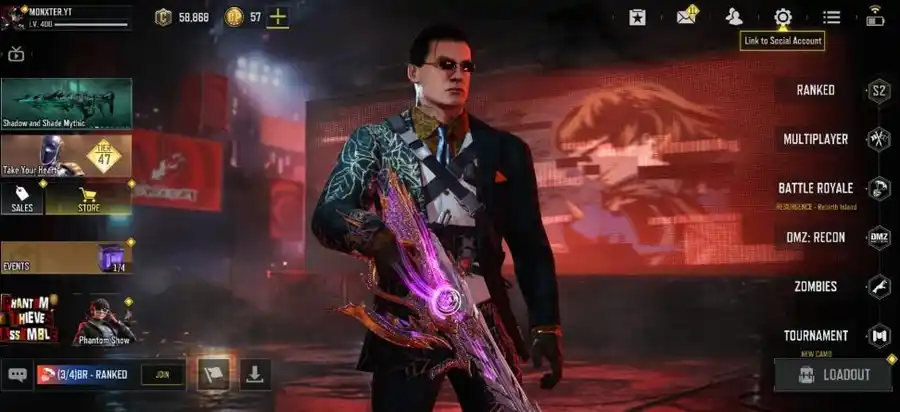 Call of Duty Mobile account