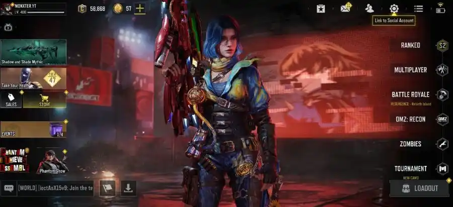 Call of Duty Mobile account