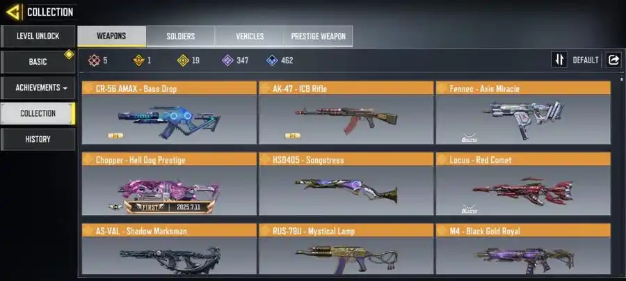 Call of Duty Mobile account