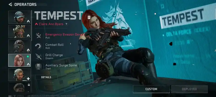 Delta Force account