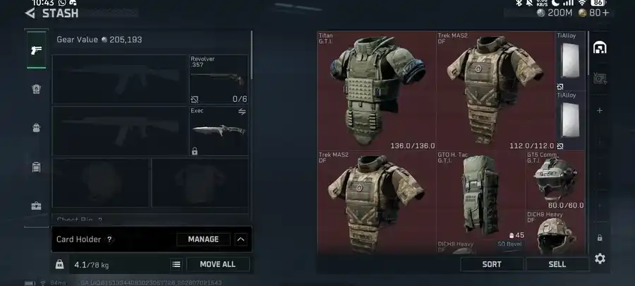 Delta Force account
