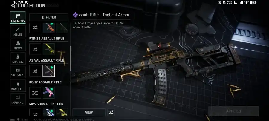 Delta Force account