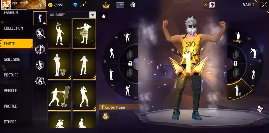 Free Fire account