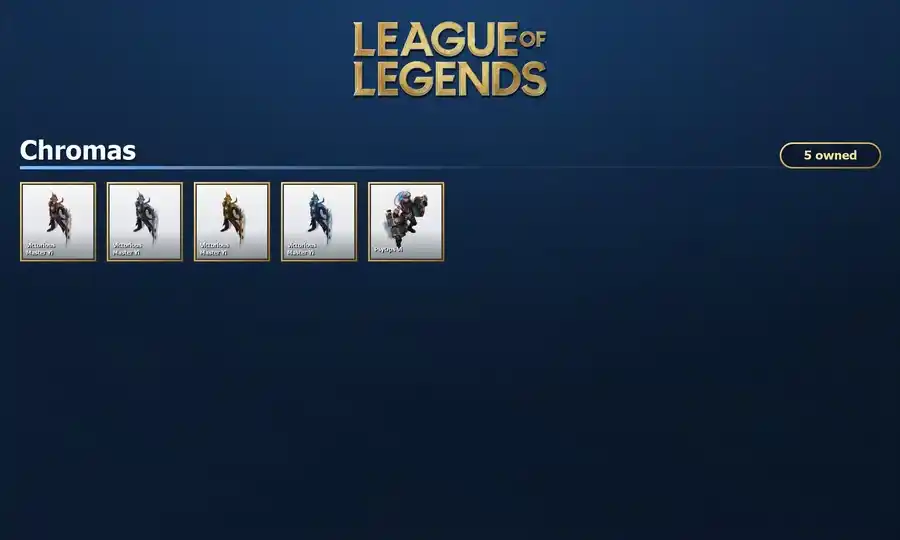 League of Legends account