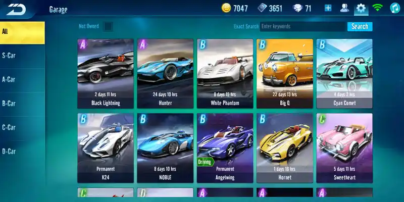 Garena Speed Drifters account